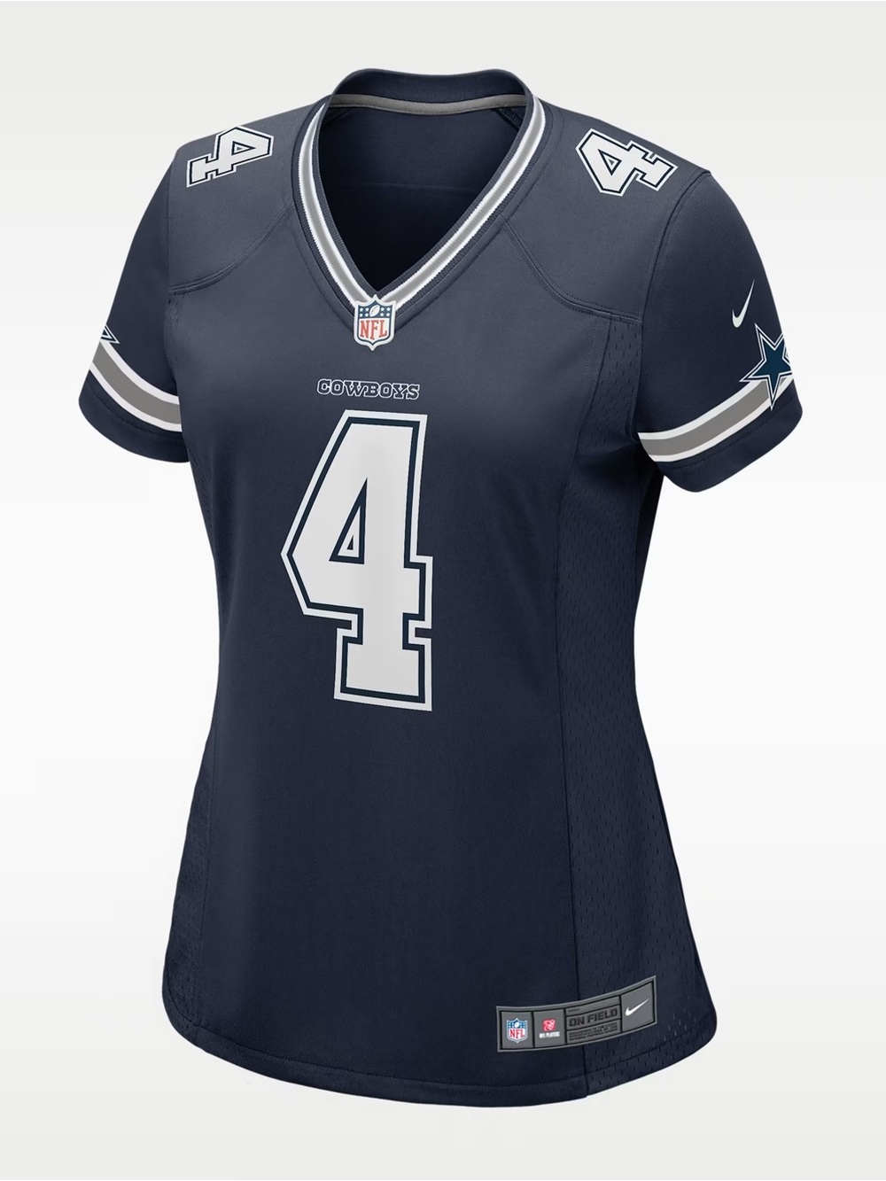 Nike Dallas Cowboys NFL Football Dak Prescott #4 Jersey